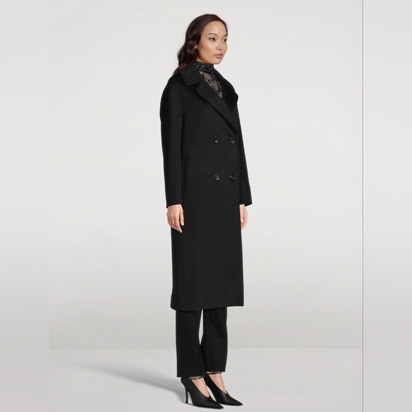 CINZIA ROCCA Double-Breasted Camel Hair Coat IT 38 (size 2) - Picture 4 of 9